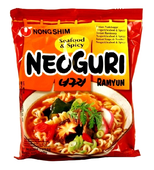 Zuppa di noodles istantanea Neoguri Hot - Nong Shim 120g.